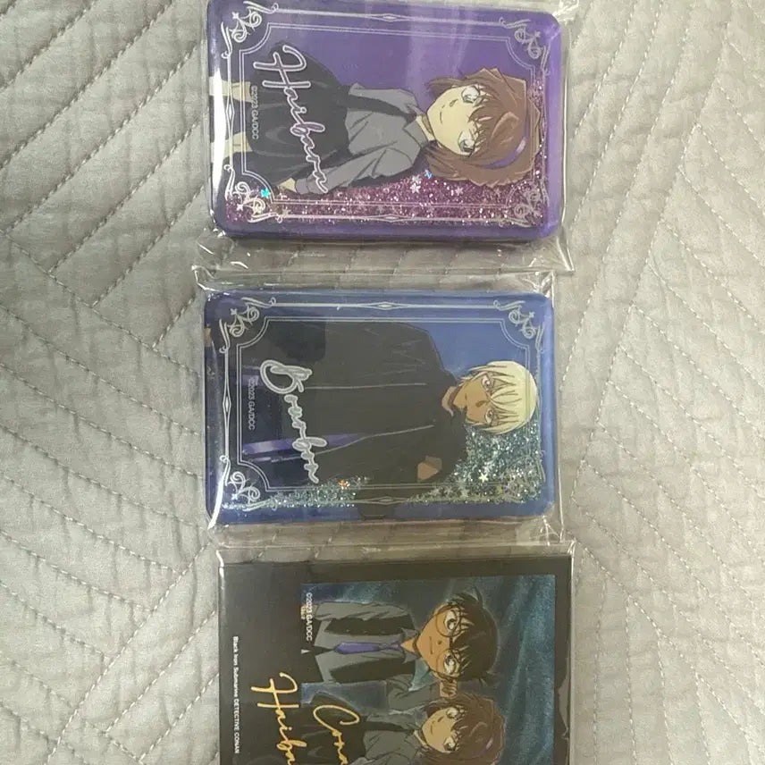 [BUNJANG] Detective Conan: Black Iron Submarine Glitter Acrylic Set / 명탐정 코난 흑철의 어영 글리터 아크릴 일괄