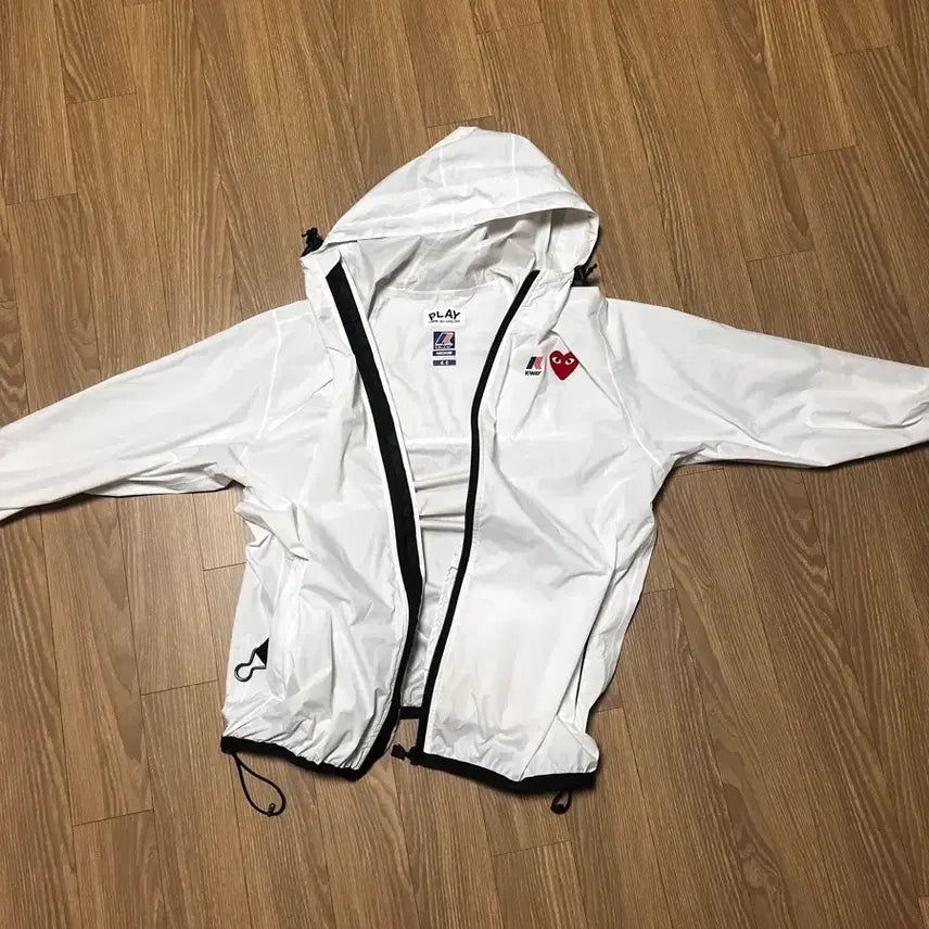 [BUNJANG] Comme des Garçons x K-Way Collaboration Windbreaker / 꼼데가르송 까웨 콜라보 바람막이