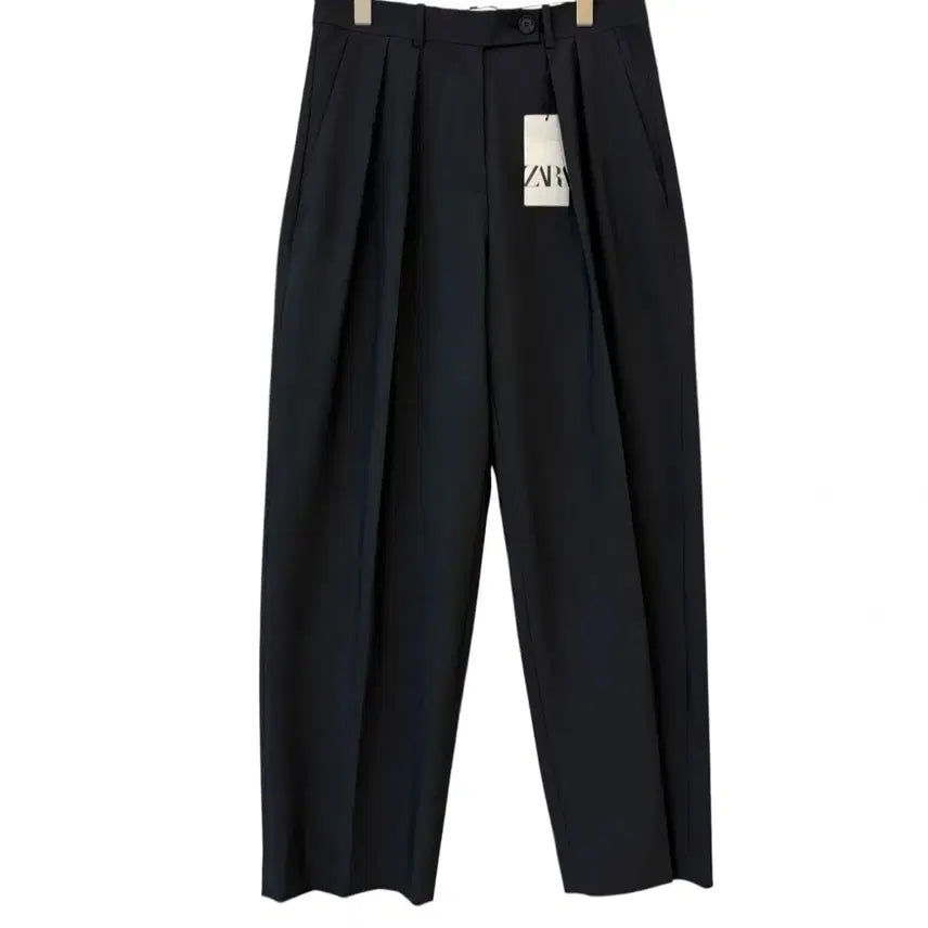 [BUNJANG] Zara Two-Tuck Wide Slacks Charcoal / 자라 투턱 와이드 슬랙스 차콜 28(M) 정품