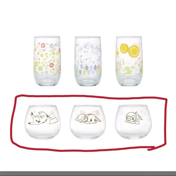 [BUNJANG] Pokemon Ichiban Kuji H Prize Glass Set / 포켓몬 쿠지/제일복권 H상 글라스3개 세트 (택포3.5)
