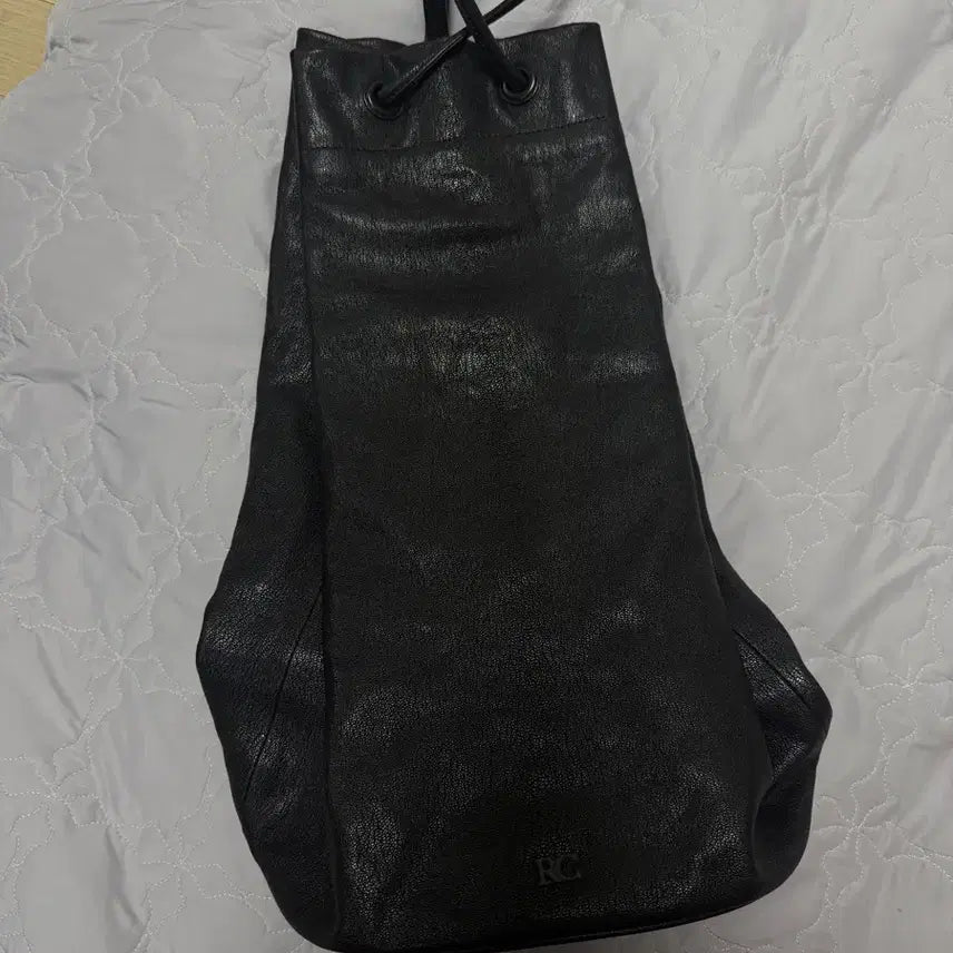 [BUNJANG] Recto Goat Leather Bundle Bag / 렉토 고트 레더 번들백 Free