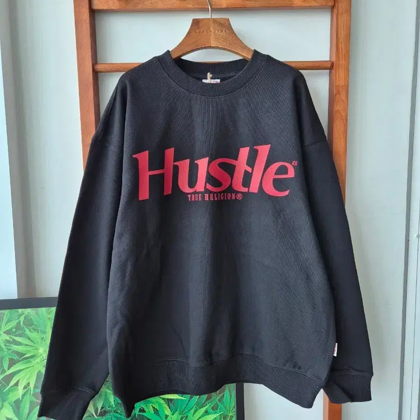 [BUNJANG] True Religion Sweatshirt Black / (새상품)트루릴리젼 맨투맨 블랙