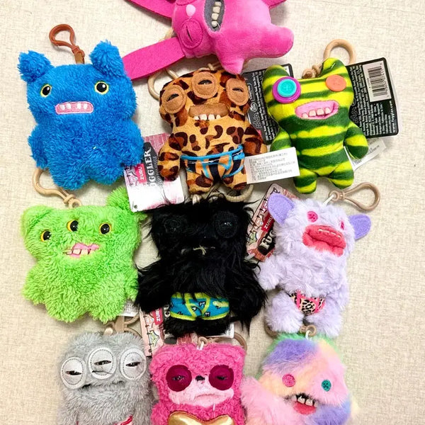 [BUNJANG] Fuggler "Ugly Series" Plush Keychain Bundle / fuggller퍼글러 못난이생긴이빨 인형뽑기열쇠가방고리키링인형keyring 일괄
