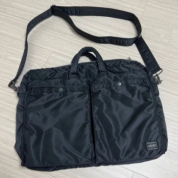 [BUNJANG] Porter Yoshida Tanker 2-Way Briefcase Shoulder Bag (Black) / PORTER 요시다 포터 탱커 2WAY 브리프케이스 숄더백(블랙)