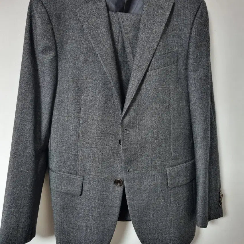 [BUNJANG] Maestro Men's Suit Set Grey 97/30 / 마이스트로남성 정장 세트 그레이97/30
