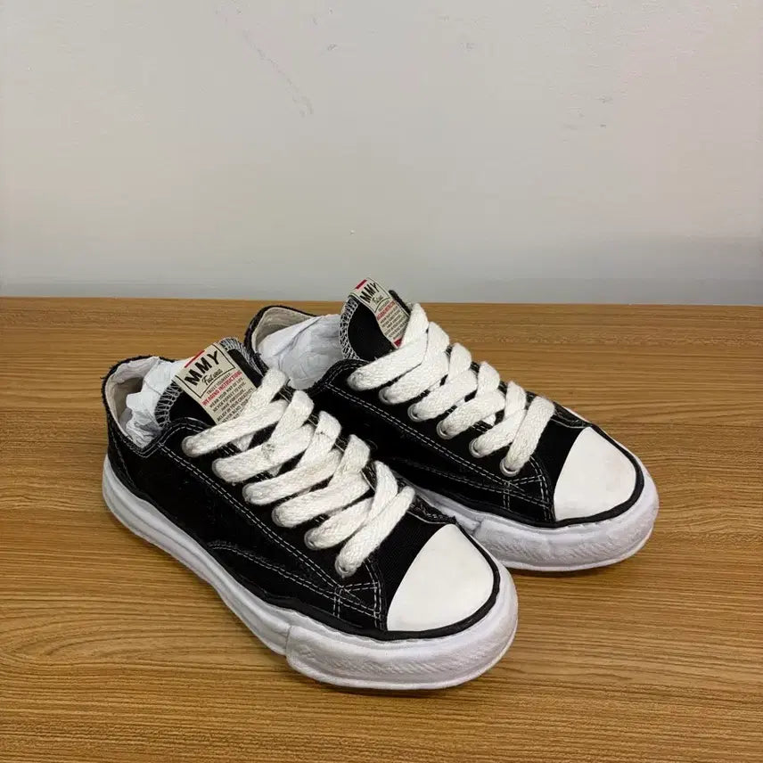 [BUNJANG] Maison Mihara Yasuhiro OG Sole Canvas Low Black / 메종 미하라 야스히로 OG솔 캔버스
