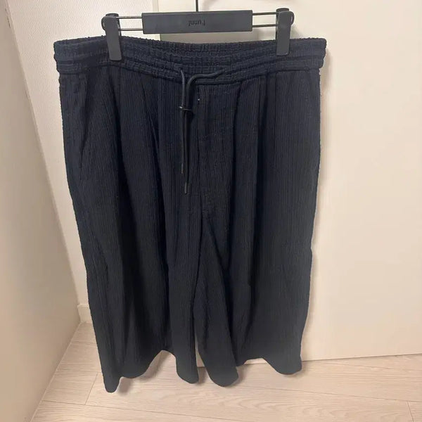 [BUNJANG] Juun.J Blended Cotton Stripe Bermuda Pants (Jmplesse) Size 52 / 25ss 준지 블렌디드 코튼 스트라이프 버뮤다 팬츠(준므플리세)52