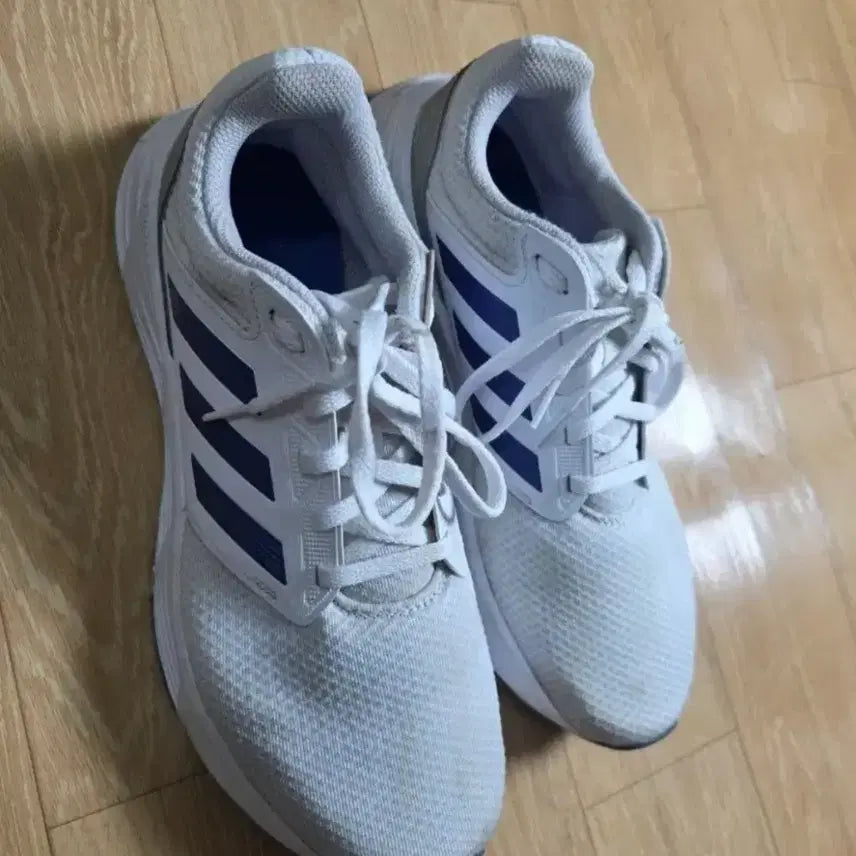 [BUNJANG] Adidas Sneakers White/Blue 275 / 아디다스 운동화 화이트/블루 275