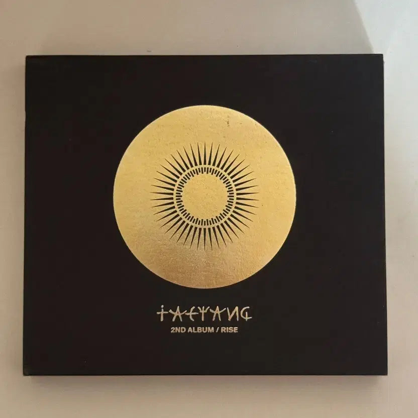 [BUNJANG] BIGBANG Taeyang 2nd Album 'RISE' CD / 빅뱅 태양 2집 라이즈 rise 앨범 cd