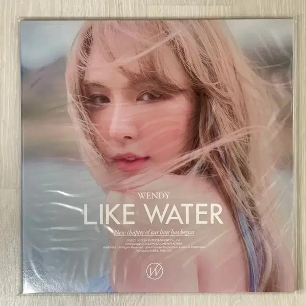 [BUNJANG] Wendy Red Velvet Like Water LP (Sealed) / 웬디 LP Like Water 미개봉