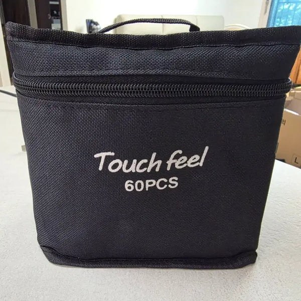 [BUNJANG] Touch Feel Double-Head Sign Pen Marker Set (60 Colors) / 터치필 Touch feel 더블헤드 싸인펜 마카펜 60색 팝니다.