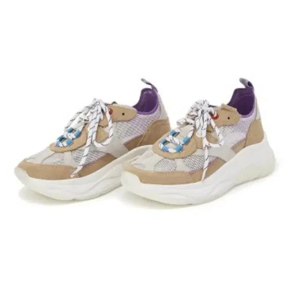 [BUNJANG] Jill by Jill Stuart Sneakers Beige/Purple / 질바이 질스튜어트 스니커즈