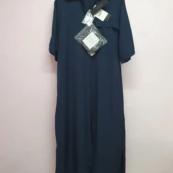 [BUNJANG] Tahari Navy Shirt Dress / 택채새상품)타하리 네이비 셔츠 원피스 55