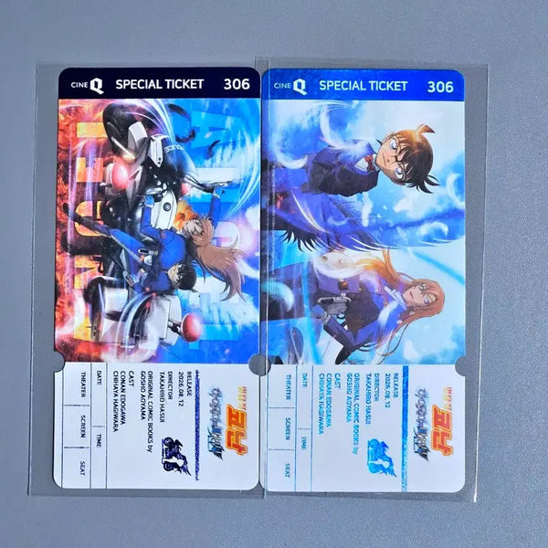 [BUNJANG] Detective Conan: The Million-dollar Countdown Special Ticket Set / 2종 1세트) 명탐정 코난 하이웨이의 타천사 스페셜티켓 씨네큐 특전 굿즈