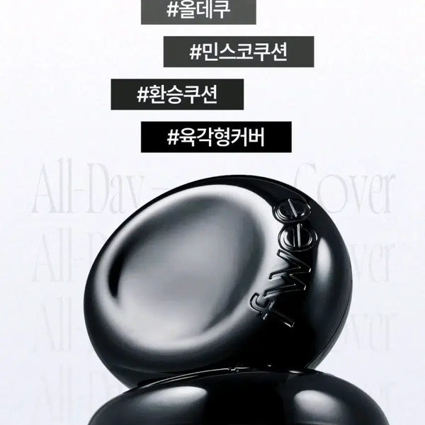 [BUNJANG] Ffyi All Day Cover Black Cushion (Sealed) / 19N 본품 미개봉 / 퓌 올데이 커버 블랙 쿠션 올데쿠