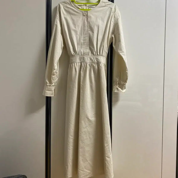 [BUNJANG] Mio Long Sleeve Blouse Dress / 미쏘 긴팔 블라우스 원피스