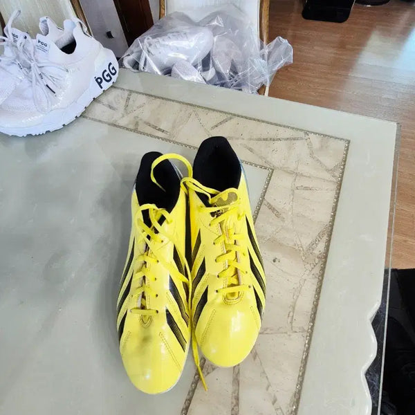 [BUNJANG] Adidas Football Boots 250 Yellow / 아디다스 축구화 250옐로우 팝니다