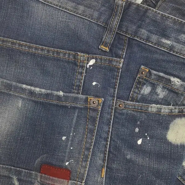 [BUNJANG] Dsquared2 Biker Jeans (Stretch) 30 Inch / [정품] 디스퀘어드2(사방스판) 바이커진 30인치(No.463)드라이완료!