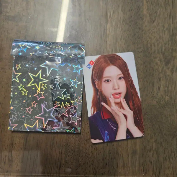 [BUNJANG] Domino's x Le Sserafim Kenzie Photocard / 도미노 리센느 제나 포토카드