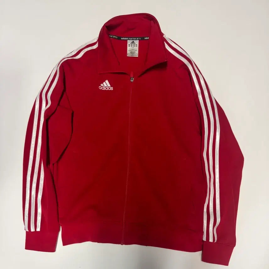 [BUNJANG] Adidas Martial Arts Training Red Track Top Jersey L / 희귀!! 아디다스 마샬아츠 트레이닝 레드 트랙탑 져지 L