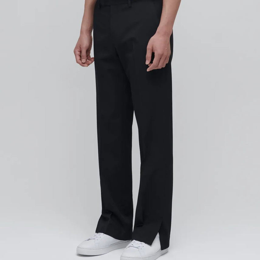 [BUNJANG] Musinsa Standard Semi Wide Slit Hidden Banding Slacks Black / (31) 무탠다드 세미 와이드 슬릿 히든 밴딩 슬랙스 블랙