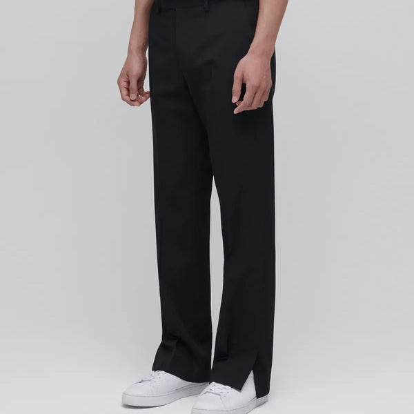 [BUNJANG] Musinsa Standard Semi Wide Slit Hidden Banding Slacks Black / (31) 무탠다드 세미 와이드 슬릿 히든 밴딩 슬랙스 블랙