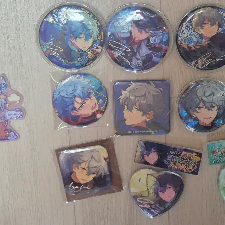 [BUNJANG] Ensemble Stars Izumi Sena Badge Bundle Set with Bonus / 앙스타 세나이즈미 뱃지 일괄+덤