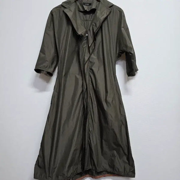[BUNJANG] Time Women's Olive Raincoat / 타임 여성 레인코트 올리브