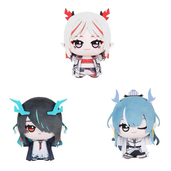 [BUNJANG] Arknights Chibi Nendoroid Ring Nian Dusk Chibi Plush Keychain / 명일방주 치비구루미 링 니엔 시 더스크 치비누이 인형 누이 키링
