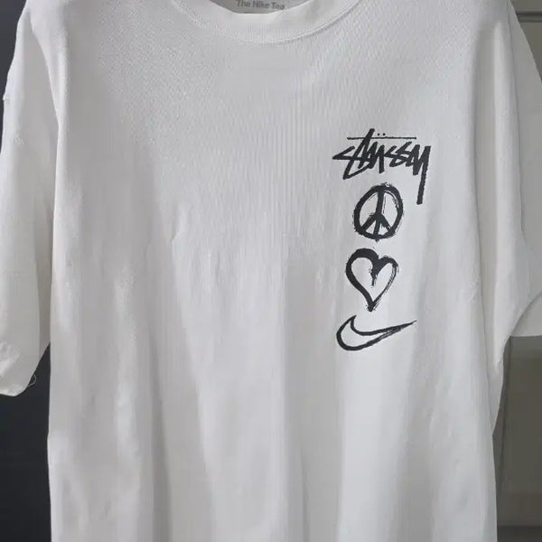 [BUNJANG] Nike x Stussy NRG RA T-Shirt Summit White XL / 나이키 x 스투시 NRG RA 티셔츠 서밋 화이트 나투시 반팔티 xl