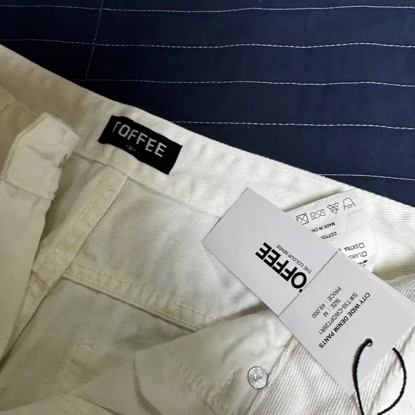 [BUNJANG] TOPI City Wide Denim Pants / 토피 와이드 데님 새상품