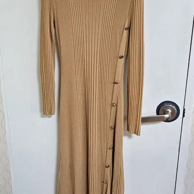 [BUNJANG] Egoist Han So-hee Ribbed Long Dress / 에고이스트 한소희 골지 롱 원피스(807