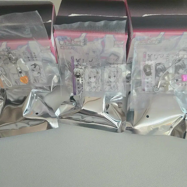 [BUNJANG] Shugo Chara! Cell Phone Folder Deli Gacha Set (Sera/Rima/Shia) / 캐릭캐릭체인지 슈고캬라 핸드폰 폴더폰 DELI 가챠 세라/리마/시아 일괄
