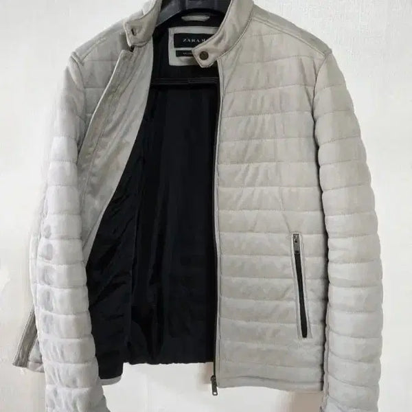 [BUNJANG] ZARA Suede Padded Jacket / ZARA 자라 스웨이드 패딩 자켓, 트러커,라이더,블루종