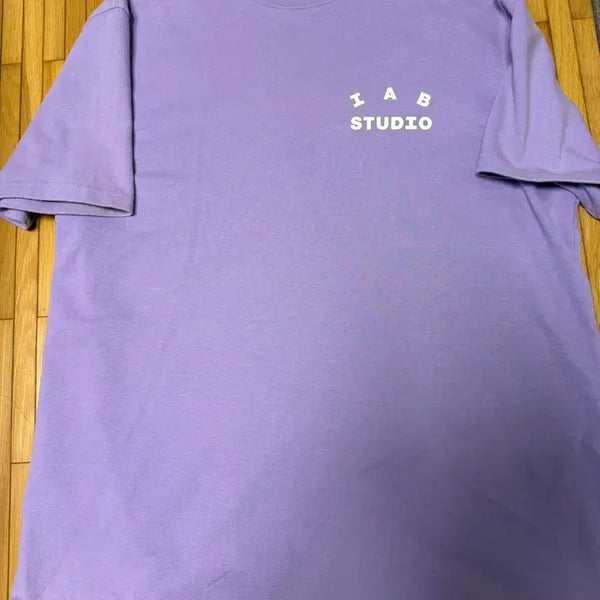 [BUNJANG] IAB Studio T-Shirt Lilac XL / 아이앱 티셔츠 라일락 XL