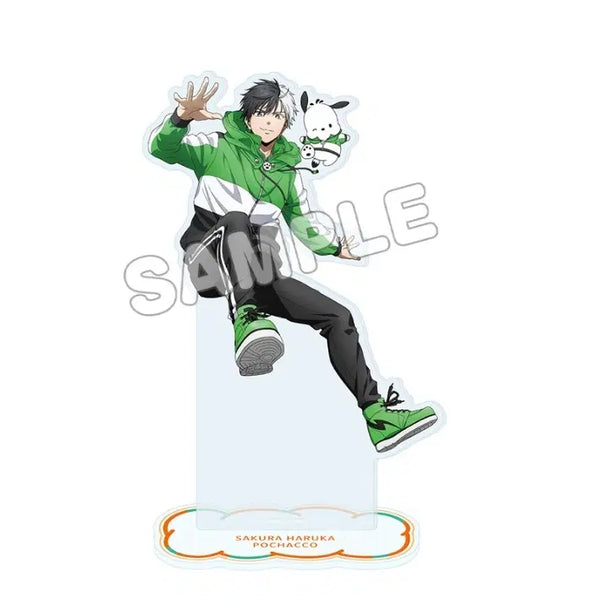 [BUNJANG] Wind Breaker Sanrio Characters Collaboration Big Acrylic Stand - Haruka Sakuraba / 윈드 브레이커 윈브레 산리오 캐릭터즈 콜라보 2탄 빅 아크릴 스탠드 - 사쿠라 하루카
