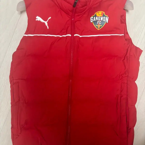 [BUNJANG] Gangwon FC Padded Vest / 강원fc 조끼패딩입니다