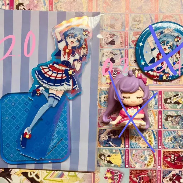 [BUNJANG] PriPara Dorothy Acrylic Standee & LaLa Shoulder Bump Gacha Badges / 프리파라 카츠파라 도로시 아크릴, 뱃지, 라라 어깨쿵 가챠 판매합니다!