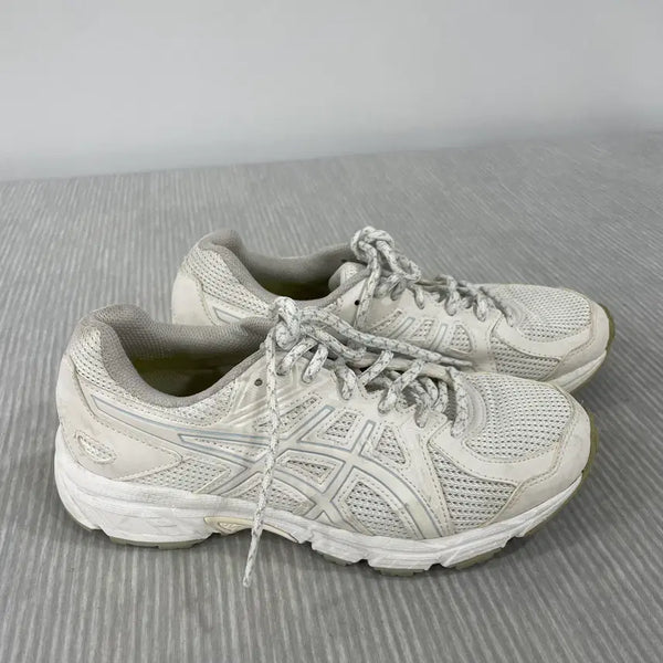 [BUNJANG] Asics Jog 100 T White Shoes (230mm) / 1110) 아식스 조그 T 100 화이트 230mm