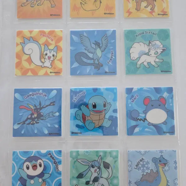 [BUNJANG] Damter Kombucha Pokemon Pokshin Seal Set (44 Types) / 담터 콤부차 폭신씰 포켓몬 씰 44종 전종 팝니다.