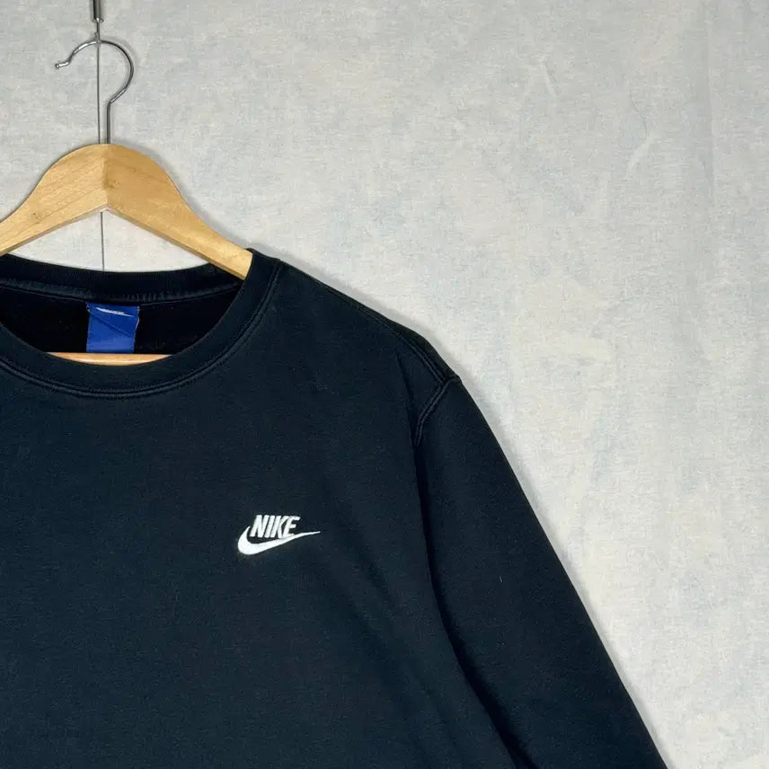[BUNJANG] Nike NSW Fleece Sweatshirt XL Black / 나이키 NSW 기모 맨투맨