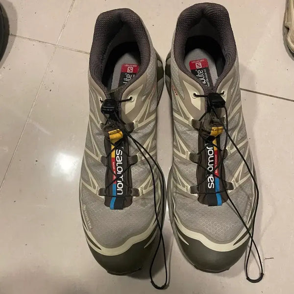 [BUNJANG] Salomon XT-6 GORE-TEX Vintage Khaki / 살로몬 xt-6 고어텍스 빈티지카키