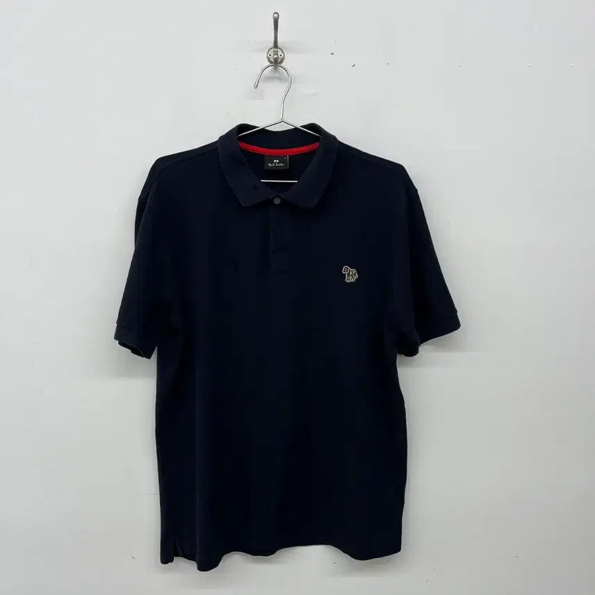 [BUNJANG] Paul Smith Striped Collar Short Sleeve T-shirt Men's L / 폴 스미스 스트라이프 카라 반팔 티셔츠 남L