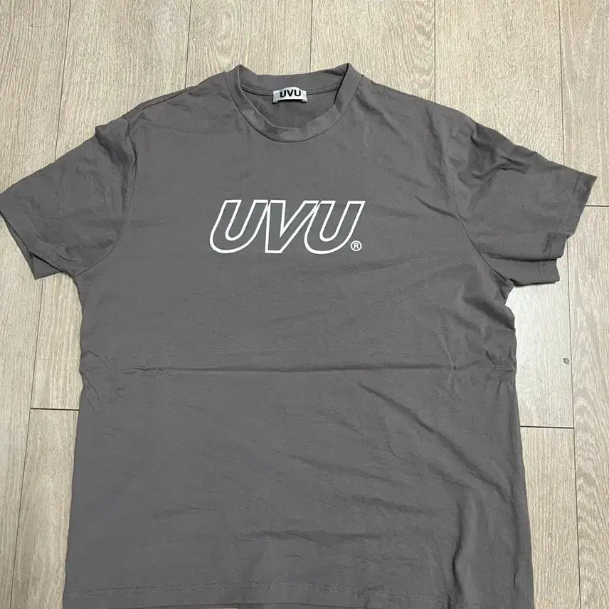 [BUNJANG] UVU Short Sleeve T-Shirt Grey XL / UVU 반팔 티셔츠 그레이 XL