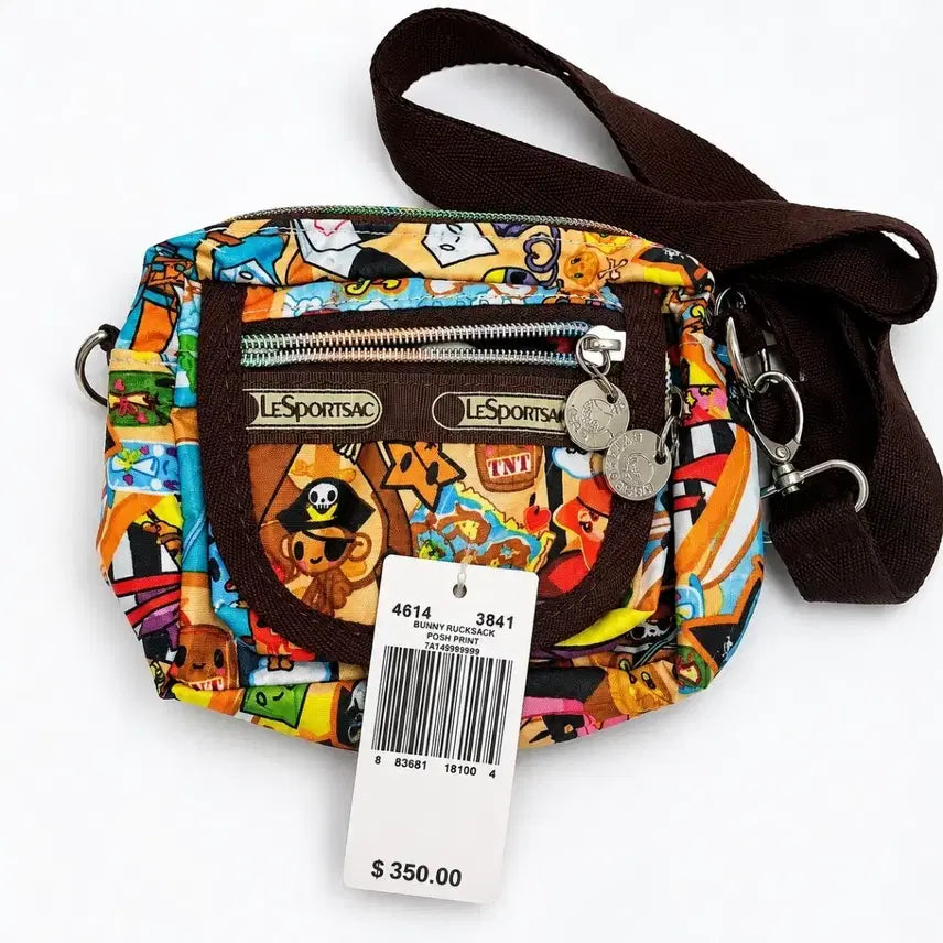 [BUNJANG] LeSportsac Posh Pirate Mini Crossbody Bag / 레스포삭 미니 크로스백 정품 택포함 새상품