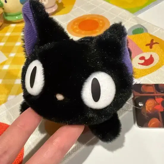 [BUNJANG] Ghibli Kiki's Delivery Service Jiji Cat Plush / 지브리정품 마녀배달부 키키 지지 고양이 인형 찰찰이 누워있는 엎드려 누운지지