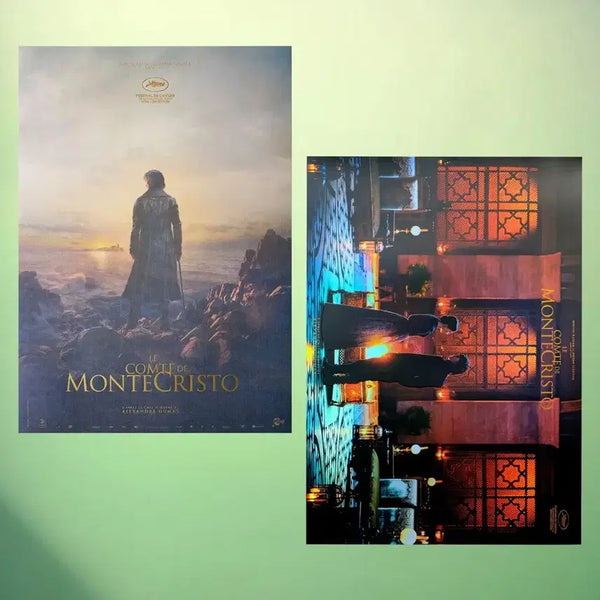 [BUNJANG] The Count of Monte Cristo Artgraphy Poster A3 Megabox / [박스포장] 몬테 크리스토 백작 아트그라피 포스터 A3 영화 메가박스