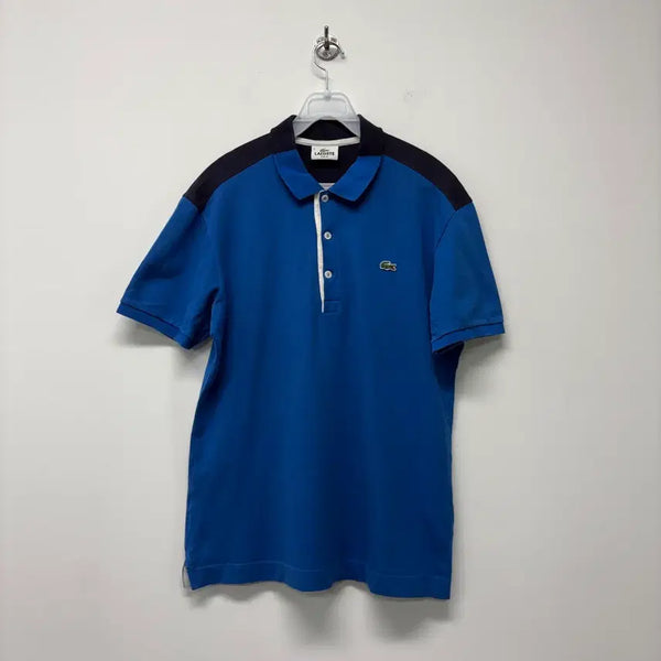 [BUNJANG] Lacoste Blue Cotton Pique Polo Shirt / 라코스테 카라티 블루 네이비