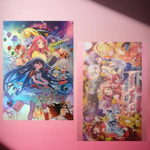 [BUNJANG] Megabox Zombie Land Saga Artgraphy Poster A3 / [박스포장] 좀비 랜드 사가 아트그라피 포스터 A3 영화 메가박스 좀랜사 유메긴가 파라다이스