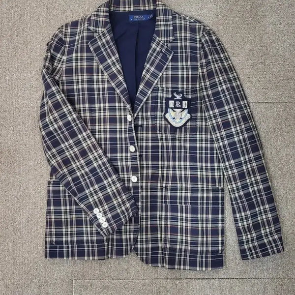 [BUNJANG] Polo Ralph Lauren Men's Check Jacket Size 100 / 폴로 남성용 자켓 100